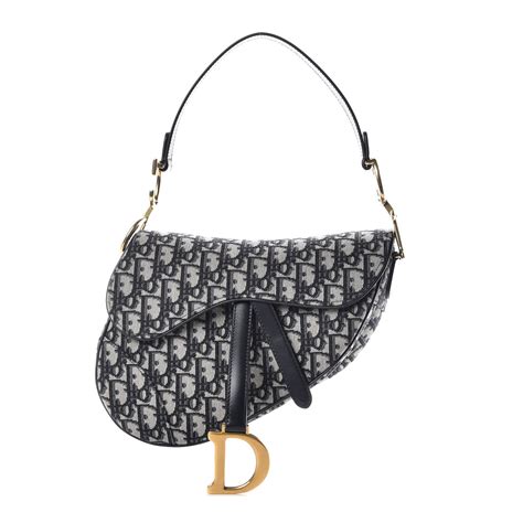 christian dior oblique saddle bag.